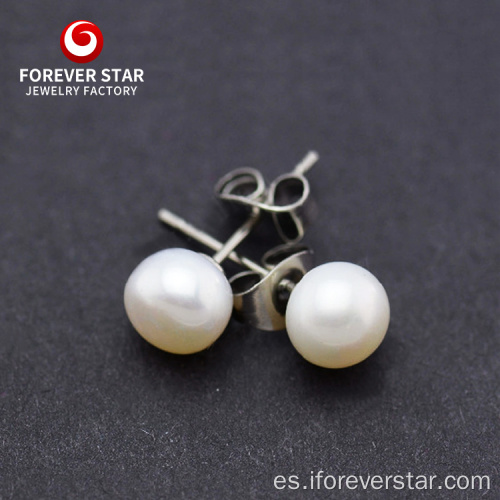 Conjuntos de joyas de perlas de perlas de perlas de agua dulce